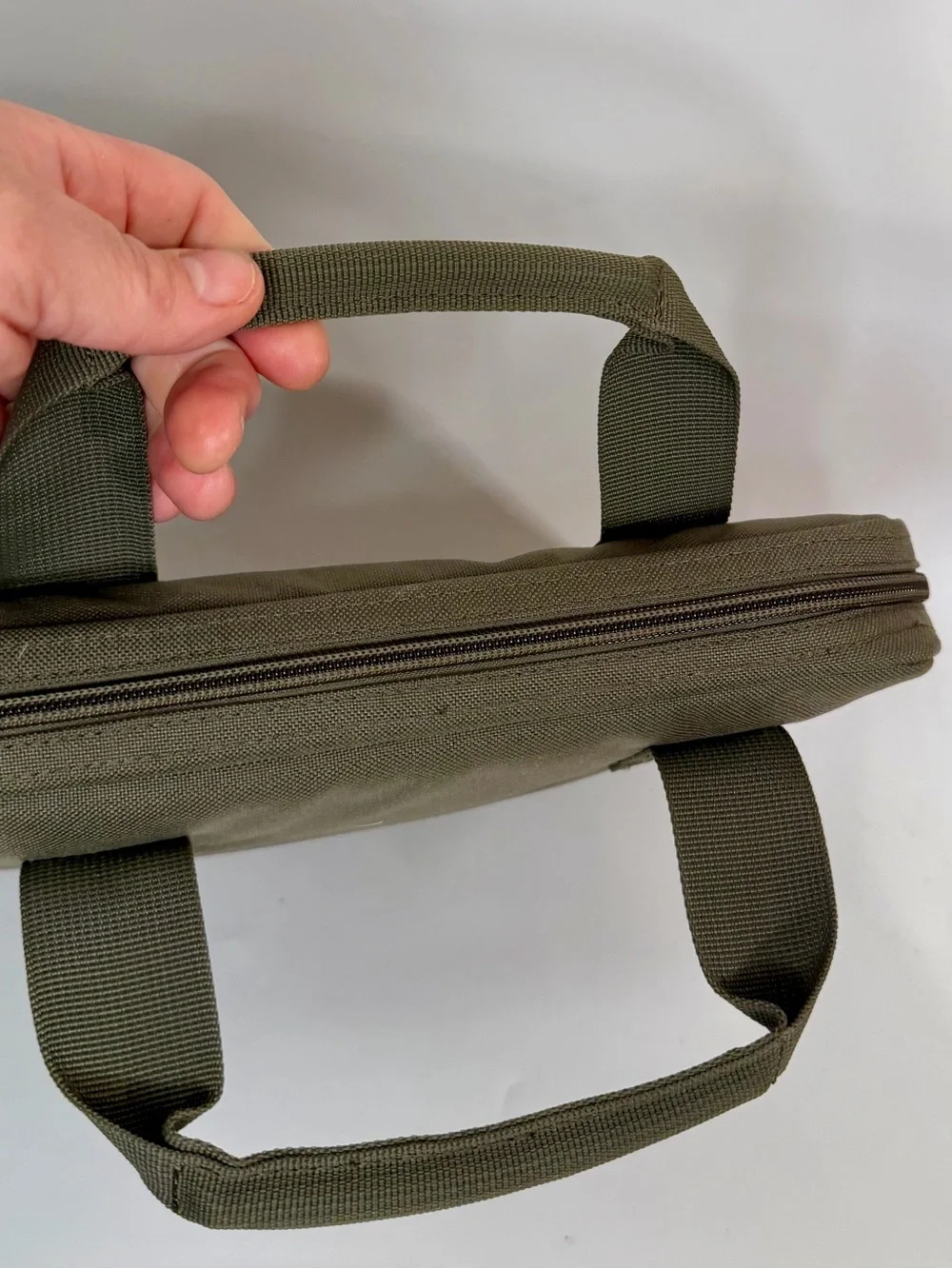 5.11 Single Pistol Case, Ranger Green 9”H x 12”L x 3” Deep Range Bag Full Zip